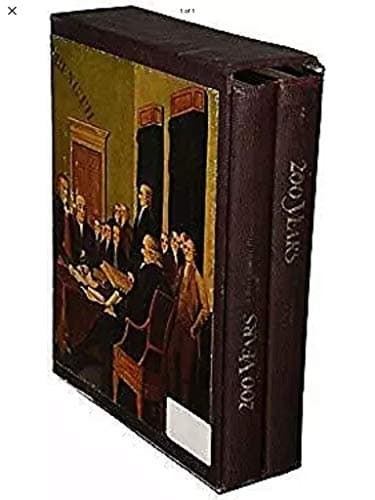 Book cover for 200 Years, A Bicentennial Illustrated History of the United States, 2 Volume Set by U.S. News & World Report