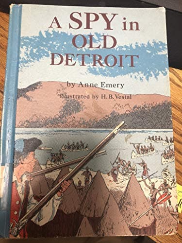 Book cover for a spy in old detroit by emery, anne