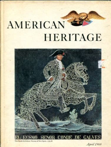 Book cover for American Heritage April 1969 Volume XX Number 3 by Jensen, Oliver (Editor)