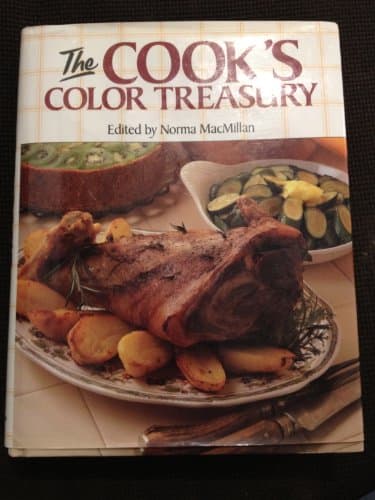 Book cover for The Cook's Color Treasury by Macmillan, Norma [edited by]