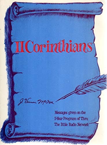Book cover for II Corinthians by J. Vernon McGee