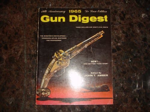 Book cover for Gun Digest, 1965 19th Annual Edition by John T. Amber (editor)