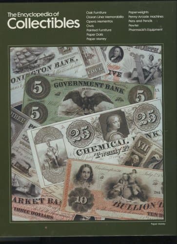 Book cover for The Encyclopedia of Collectibles: Oak Furniture to Pharmacist's Equipment by Henry Anatole Grunwald
