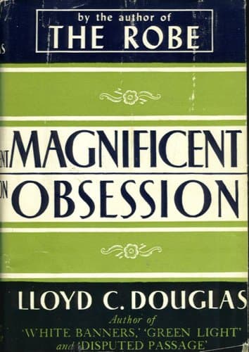 Book cover for Magnificent Obsession by Lloyd C. Douglas