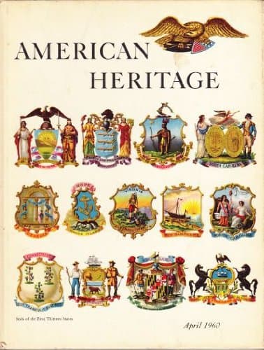 Book cover for American Heritage April 1960 by Allan Temko