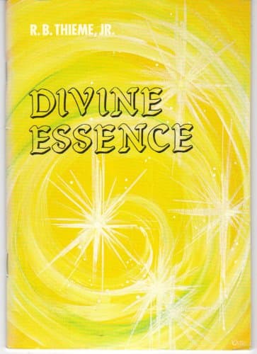 Book cover for Divine Essence by R. B. Thieme, Jr.