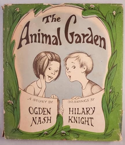 Book cover for The Animal Garden by Nash, Ogden