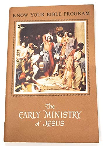 Book cover for The Early Ministry of Jesus by Curtis Mitchell