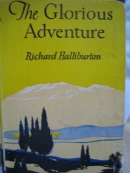 Book cover for The Glorious Adventure by Richard Halliburton