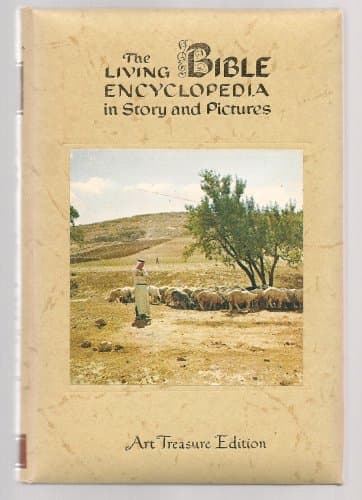 Book cover for The Living Bible Encyclopedia in Story and Pictures (Volume 14 REU---SATYR) by No Author Stated