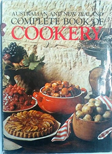 Book cover for Australian and New Zealand - Complete Book of Cookery by Marshall, Anne E.
