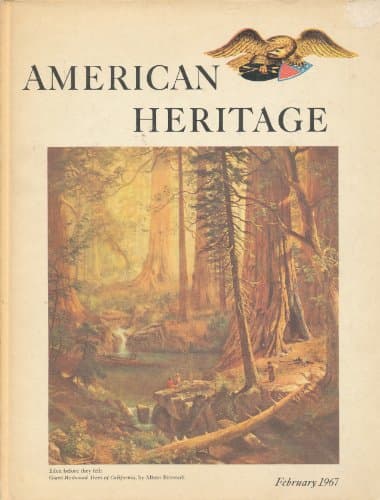 Book cover for American Heritage, February, 1967, Volume XVIII, No. 2 by Oliver Jensen