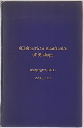 Book cover for Conference of bishops of the Church of England in Canada and of the Protestant Episcopal church in the U.S by B. C. Mashington