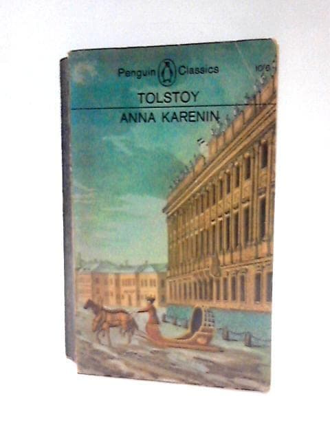 Book cover for Anna Karenin by Leo Tolstoy