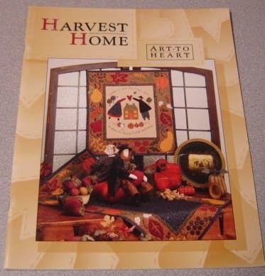 Book cover for Harvest Home by Designs by Nancy Halvorsen