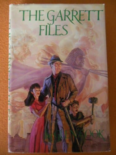 Book cover for The Garrett Files by cook, glen