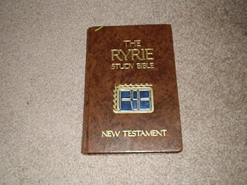 Book cover for The Ryrie Study Bible, New Testament, King James Version by Charles Caldwell Ryrie, Th.D., Ph.D.