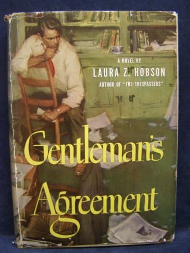 Book cover for Gentlemen's Agreement by Laura Hobson