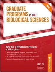 Book cover for Graduate Programs in the Biological Sciences 45th (fourthy fıfth) edition Text Only by Peterson's