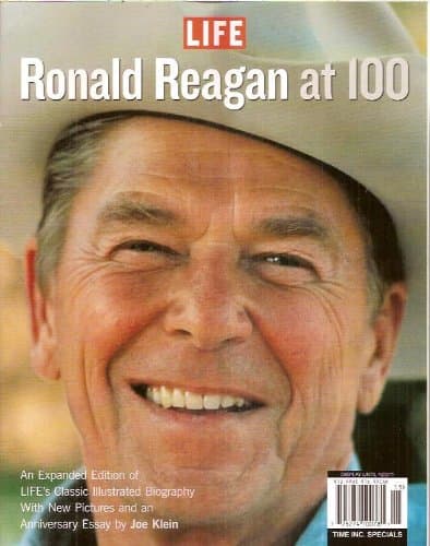 Book cover for Life: Ronald Reagan at 100 by Robert Sullivan Editor
