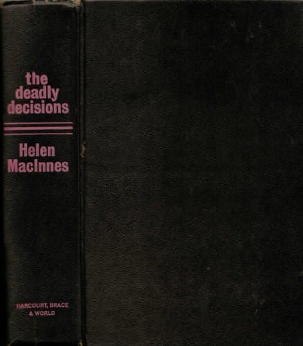 Book cover for The Deadly Decisions: Decision at Delphi and the Venetian Affair by MacInnis, Helen