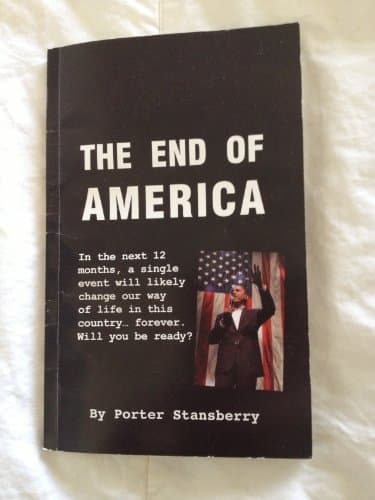 Book cover for The End of America by Porter Stansberry