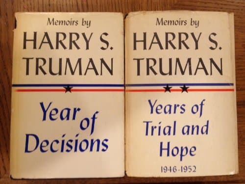 Book cover for Memoirs By Harry S. Truman 2 Volume Set(years of Decisions by Truman, Harry