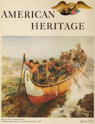 Book cover for American Heritage April 1970 Volume Xxi, Number 3 by Jensen, Oliver (editor)