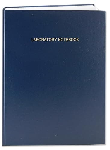 Book cover for BookFactory Lab Notebook Laboratory Notebook - 96 Pages (.25'' Grid Format) 8 7/8'' x 11 1/4'', Blue Cover, Section Sewn Hardbound (LIRPE-096-LGR-A-LBT1-R) by Unknown