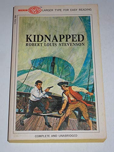 Book cover for Kidnapped (Magnum Easy Eye Large Print) by Robert Louis Stevenson