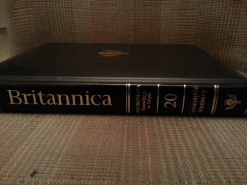 Book cover for 20 - New Encyclopaedia Britannica Macropaedia Knowledge in Depth Volume 20 (Fifteenth (15th) Edition, 1986)(encyclopedia / Macropedia): Geomorphic Immunity by Britannica