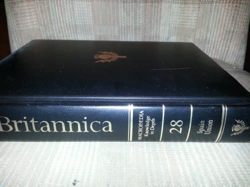 Book cover for 28 - New Encyclopaedia Britannica Macropaedia Knowledge in Depth Volume 28 (Fifteenth (15th) Edition, 1986)(encyclopedia / Macropedia): Spain Union by Britannica