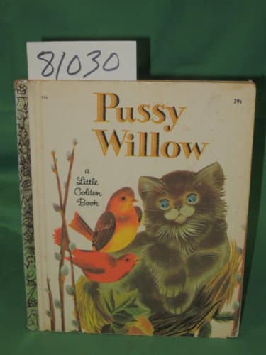 Book cover for Pussy Willow a Little Golden Book by Brown, Margaret Wise