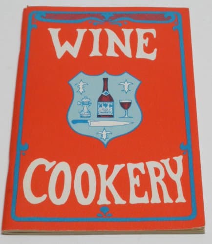 Book cover for Wine Cookery by Unknown