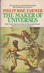 Book cover for The Maker of Universes (World of Tiers, Book 1) by Philip Jose Farmer (1955) Paperback by Philip José Farmer