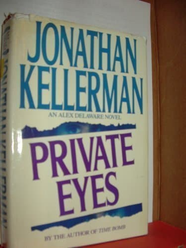 Book cover for Private Eyes by Kellerman, Jonathan(January 1, 1992) Hardcover by unknown author