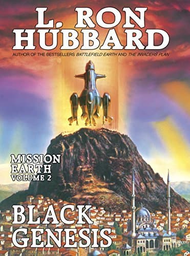 Book cover for Black Genesis (Mission Earth) by L. Ron Hubbard (1987-01-01) by unknown author