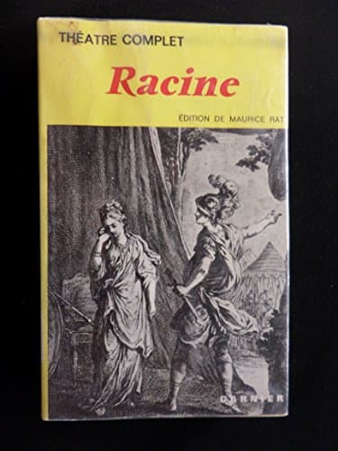 Book cover for Racine: Theatre Complet by M. Rat