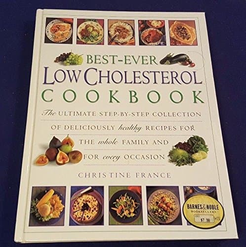 Book cover for 2002 Best-Ever LOW CHOLESTEROL Hardcover Cookbook by CHRISTINE FRANCE by Christine France