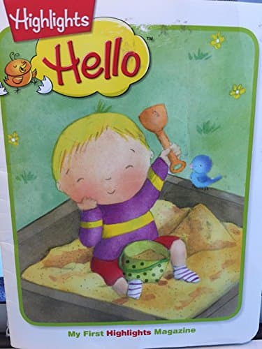 Book cover for My First Highlights Magazine 7 X 5.5inches Hello Yellow Back by Eileen Spinelli