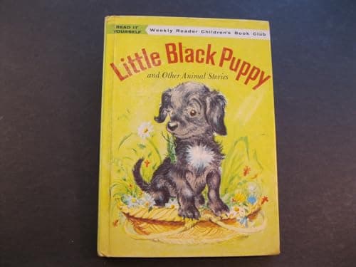 Book cover for The Little Black Puppy and other Animal Stories by Patricia Scarry Charlotte Zolotow