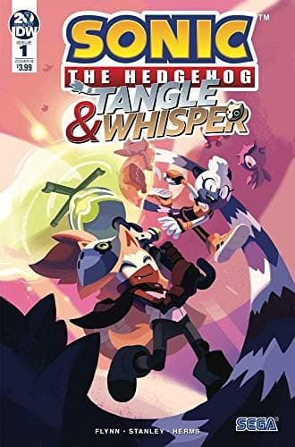 Book cover for SONIC THE HEDGEHOG TANGLE & WHISPER #1 CVR B FOURDRAI by Ian Flynn