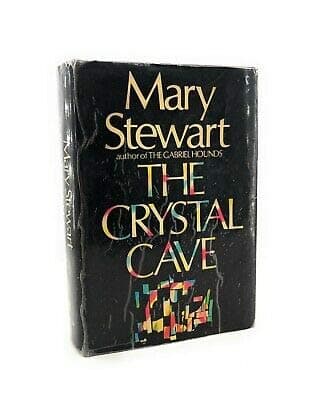 Book cover for The Crystal Cave by Mary Stewart 1970 HC by Mary Stewart