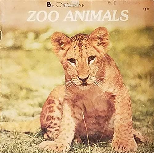 Book cover for Zoo Animals by Staff