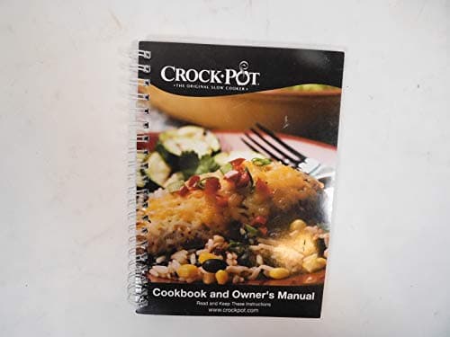 Book cover for CrockPot Cookbook and Owner's Manual by Crockpot