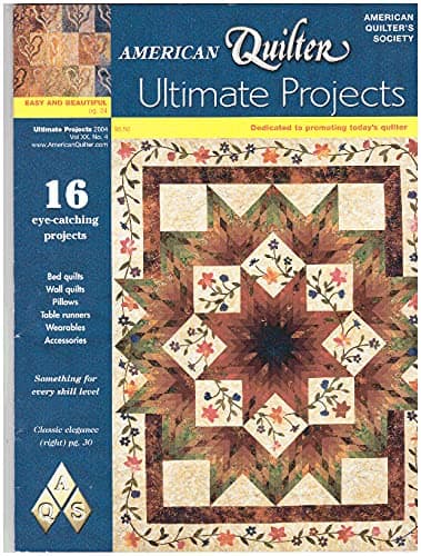 Book cover for American Quilter Ultimate Projects magazine 2004 Vol. XX No. 4 by Unknown