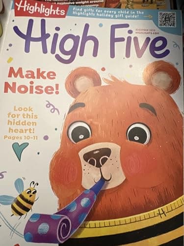 Book cover for High five kids magazine December 2023, make noise by Unknown